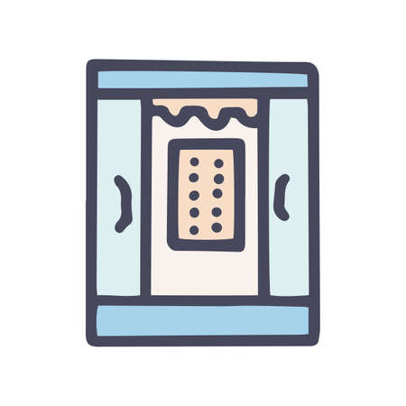 shower color vector doodle simple icon designのイラスト素材