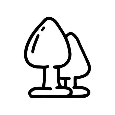 butt plug line vector doodle simple iconのイラスト素材