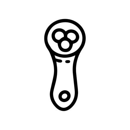 clitoral satisfyer line vector doodle simple iconのイラスト素材