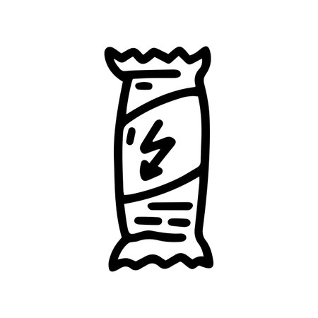 climbing snack bar line vector doodle simple iconのイラスト素材