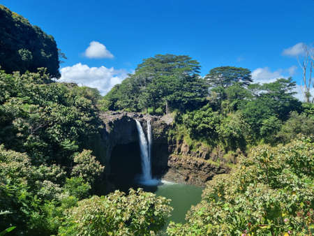 Amazing landscapes of Big Island Hawaii Views of Hawaiiの写真素材