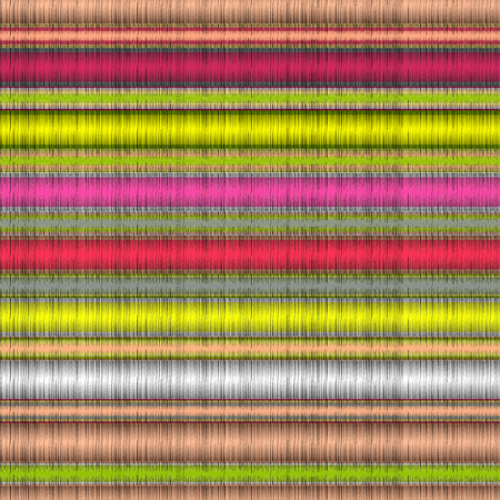 Embroidery Sailor Stripes Vector Summer Pattern. Bright Stitched Geometric Fabric Background. Native Indian American Ethnic Textile Pattern. Female Ethnic Fashion Embroidery Stripes Summer Pattern.のイラスト素材