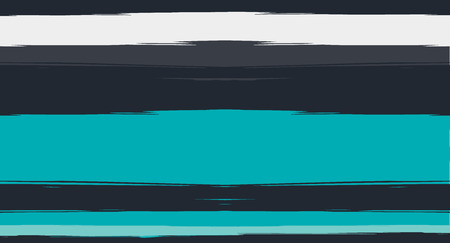 Blue Horizontal Watercolor Seamless Sailor Stripes. Geometric Simple Marine Graffiti Maritime Texture. Hand Painted Male or Female T-Shirt Funky Pattern Design. Track Blue Watercolor Sailor Stripesのイラスト素材