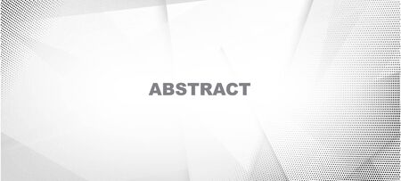 Halftone Modern Gray Vector Background. Geometric Dots Texture. Halftone Wallpaper. Edgy Tile. Grain Pattern. Minimal Faded Banner. Gray White Shadow Page. Pop Art Dots Light Texture. Geo Lines Shapeのイラスト素材