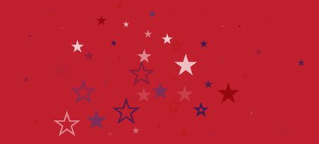 National American Stars Vector Background. USA Labor Veteran's Memorial Independence 11th of...