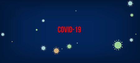 Covid-19 Quarantine nCoV Banner. Flat Cartoon Coronavirus Medical Poster. Virus Protection Flat Corona Web Page. Covid-19 Quarantine nCoV Banner. Business Information During Coronavirus Quarantine.のイラスト素材