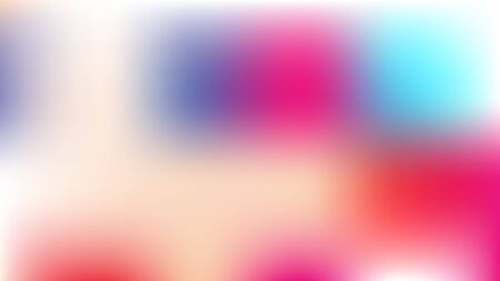 Unfocused Mesh Vector Background, Hologram Magic Overlay. Dreamy Pink, Purple, Turquoise Glitch Female Cute Girlie Background. Rainbow Fairytale Iridescent Pearlescent Holographic Cool Wallpaperのイラスト素材