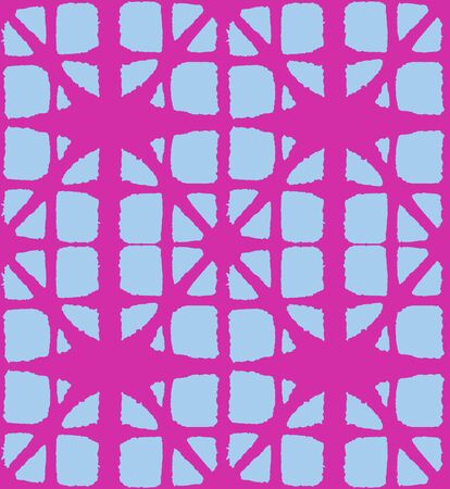 Japanese Tie Dye Seamless Pattern. Elegant Kimono Textile. Soft Shell Shape Pattern Retro Shibori Seamless Pattern. Geometric Bohemian Asian Tie Dye Design. Luxurious Japanese Clothes Texture.のイラスト素材