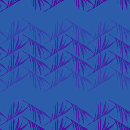 Trendy Tropical Vector Seamless Pattern. Banana Leaves Dandelion Feather Monstera Tropical Seamless Pattern. Fine Summer Fabrics. Painted Floral Background. Elegant Male Shirt Female Dress Texture.のイラスト素材