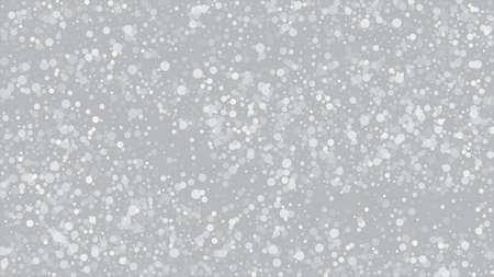 Heavy Snowfall, Falling Snow. Winter Holidays Storm Background. Falling Snowflakes, Night Sky. Advertising Frame, New Year, Christmas Weather. Elegant Scatter, Grunge White Glitter. Cold Heavy Snowのイラスト素材