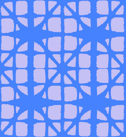 Japanese Tie Dye Seamless Pattern. Retro Shibori Seamless Pattern. Deco Curve Arc Design Glamour Kimono Textile. Geometric Bohemian Asian Tie Dye Pattern. Premium Japanese Clothes Texture.のイラスト素材