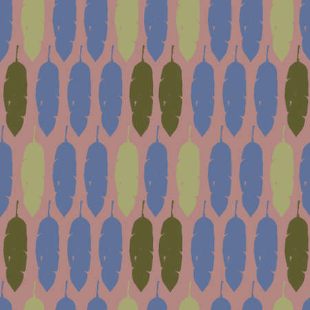 Funky Tropical Vector Seamless Pattern. Fine Summer Textile. Drawn Floral Background. Monstera Dandelion Feather Banana Leaves Tropical Seamless Pattern. Elegant Male Shirt Female Dress Texture.のイラスト素材