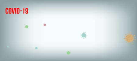 Covid-19 Quarantine nCoV Banner. Flat Cartoon Coronavirus Medical Design. Virus Protection Flat Corona Web Page. Covid-19 Quarantine nCoV Banner. Business Information During Coronavirus Quarantine.のイラスト素材