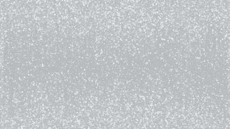 Realistic Snow, Gray Winter. Winter Holidays Storm Background. Falling Snowflakes, Night Sky. Advertising Frame, New Year, Christmas Weather. Elegant Scatter, Grunge White Glitter. Cold Realistic Snowのイラスト素材