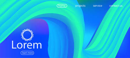 Colorful Vivid Gradient Overlay.のイラスト素材