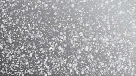 Heavy Snowfall, Falling Snow. Falling Snowflakes, Night Sky. Advertising Frame, New Year, Christmas Weather. Winter Holidays Storm Background. Elegant Scatter, Grunge White Glitter. Cold Heavy Snowのイラスト素材
