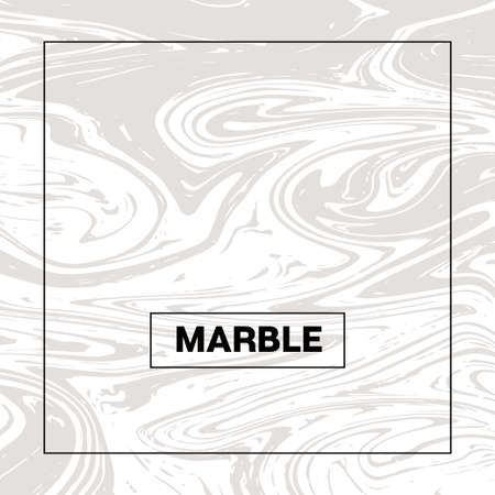 Gray Marble Texture Vector Square Liquid Ink Background. Fluid Paint Suminagashi Modern Pattern for Wedding Invitation Banners, Corporate Identity. Hipster Stone Marble Texture, Fading Painting Splashのイラスト素材