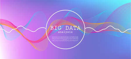 Falling Particles Distressed Purple Vector. 3D Fluid Shapes Website. Big Data Neon Wallpaper. Pink Blue Purple Futuristic Gradient Overlay. Funky Geometric Background. Data Analytics Cool Banner.のイラスト素材