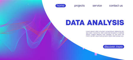 Flying Particles Distressed Purple Vector. Big Data Neon Background. Data Stream Minimal Banner. Cyber Geometric Background. 3D Fluid Shapes Website. Pink Blue Purple Futuristic Gradient Overlay.のイラスト素材