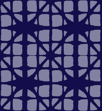 Japanese Tie Dye Seamless Pattern. Geometric Bohemian Asian Tie Dye Texture. Premium Japanese Clothes Pattern. Organic Shibori Seamless Pattern. Glamour Kimono Fabric. Soft Shell Arc Printのイラスト素材