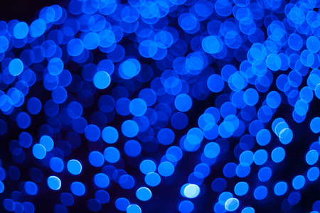 blue bokeh abstract light backgroundsの写真素材