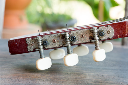 Wooden guitar
