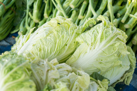 vegetable marketの写真素材