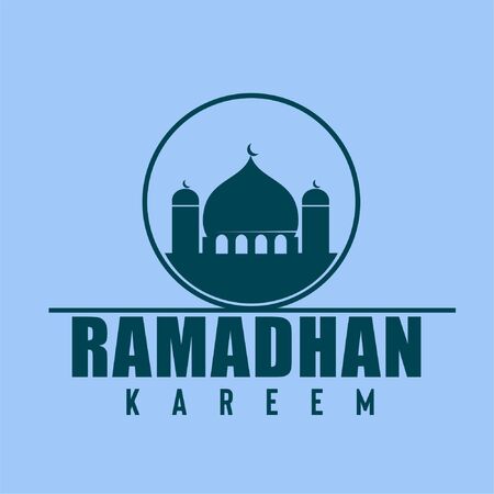Ramadhan kareem vector illustration can be used as greeting card banner designのイラスト素材