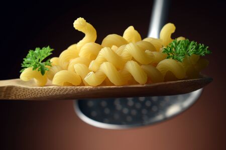 Cellentani on spoonの写真素材