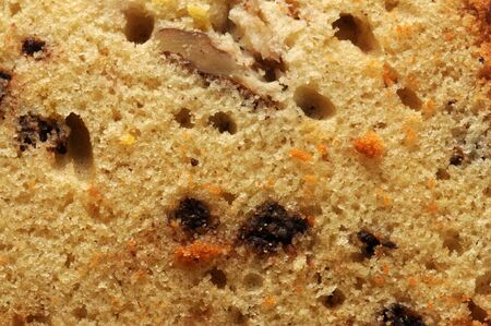 Cake background with candied fruitの写真素材
