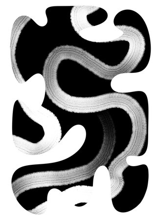 Hand-drawn original pencil pattern background elements and shapesの写真素材