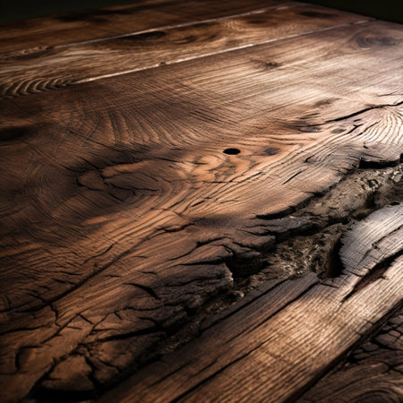 Wood slab texture. Wooden background. Generative AI. High quality illustrationの素材