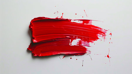 Abstract Artistry: Dynamic Blue Paint Stroke. Generative ai. High quality illustrationの素材
