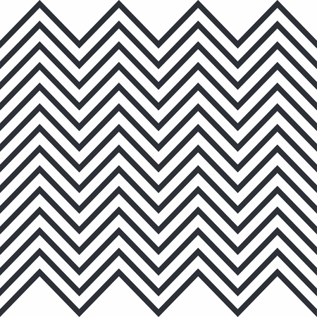 Zigzag. Horizontally seamless pattern for stripes decoration. Vector illustrationのイラスト素材