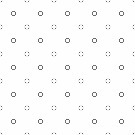 Abstract seamless pattern. Grey circles, modern stylish textures. Vectorのイラスト素材