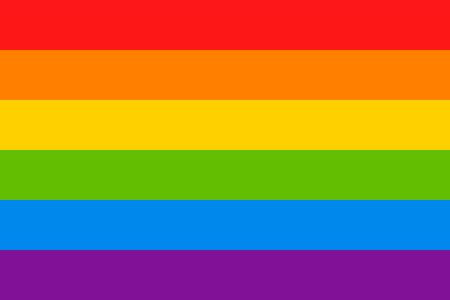 LGBT flagのイラスト素材