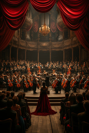 Opera Day Overture: A Captivating Snapshot of Theatrical Grandeurの素材
