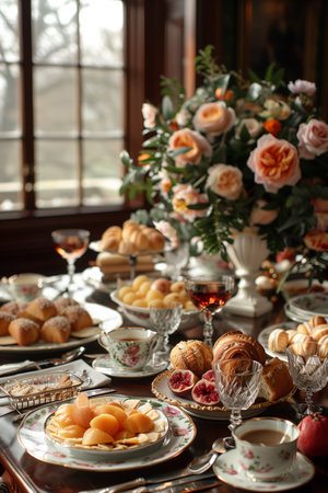 Classy Easter Brunch: Preppy Elegance at the Country Clubの素材