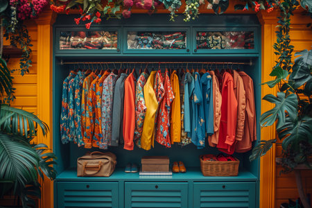 Stylishly showcase luxury fashion, image services, color selection, and diverse capsule summer wardrobe offeringsの素材