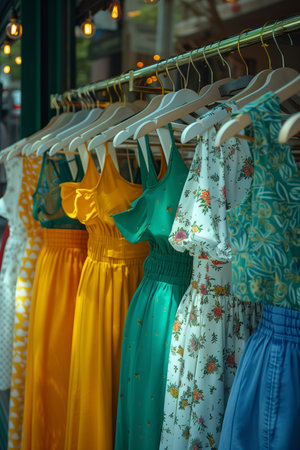 Stylishly showcase luxury fashion, image services, color selection, and diverse capsule summer wardrobe offeringsの素材