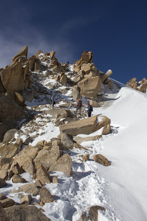 Kazakhstan. Almaty. Trans-Ili Alatau, Tianshan. Peak Youthの写真素材