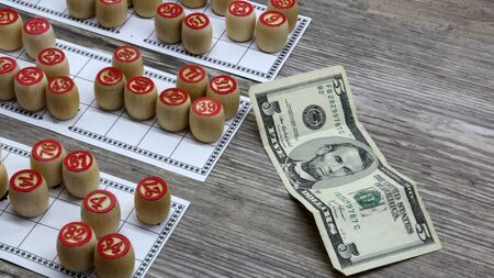 lottery and gamblingの写真素材