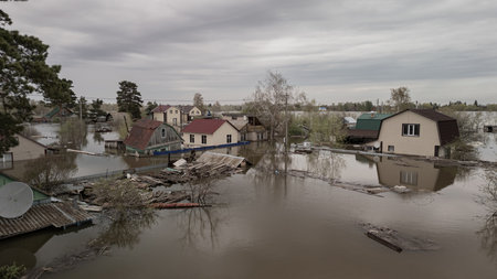 Floods on the planet. Storms and destruction. Natural disasters, climate change, the riot of nature....