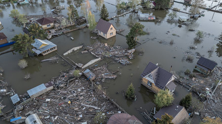 Floods on the planet. Storms and destruction. Natural disasters, the riot of nature. The remnants of...