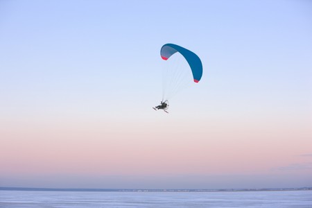 Paraplane flying