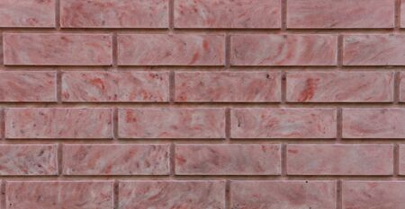 Red brick wall. Texture. Abstract background. Part of a brick wall