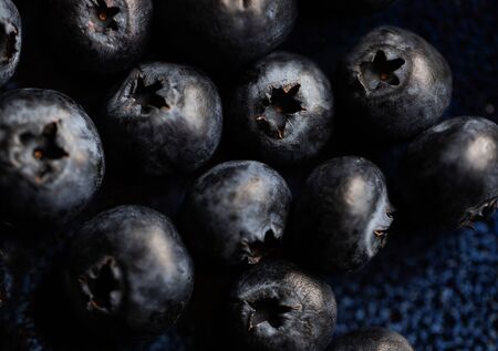 Background of blueberriesの写真素材