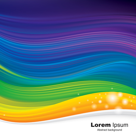 Abstract colorful waves mesh background.のイラスト素材