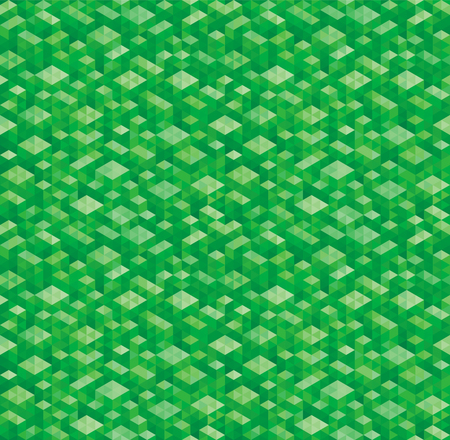 Abstract geometric green texture background. Seamless vector.のイラスト素材