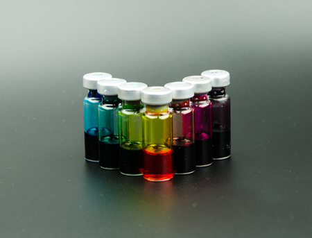 Different colors of Pharmacyの写真素材